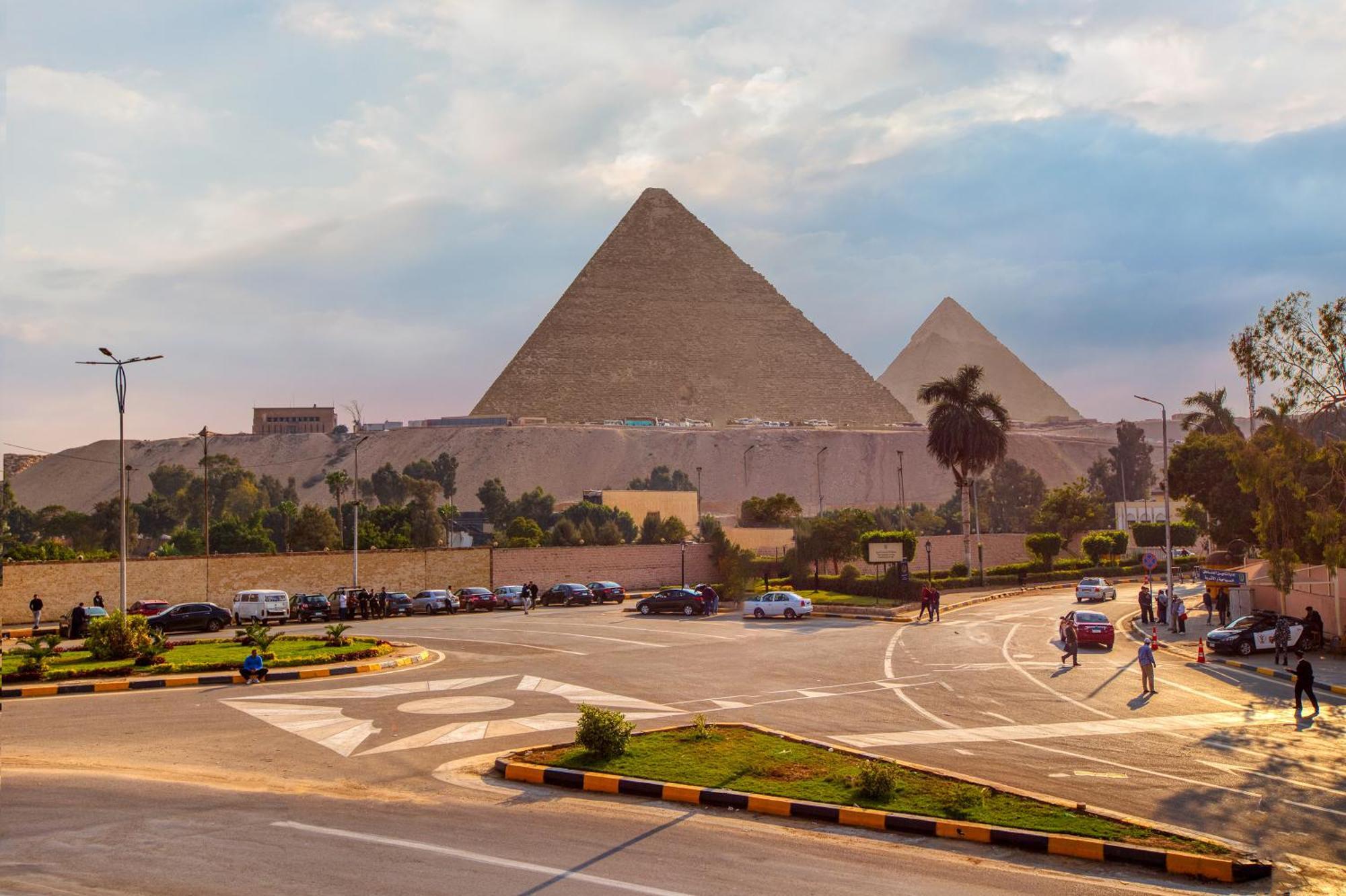 La Boutique Hotel - Vue Des Pyramides Kafret el-Gabal Exterior foto