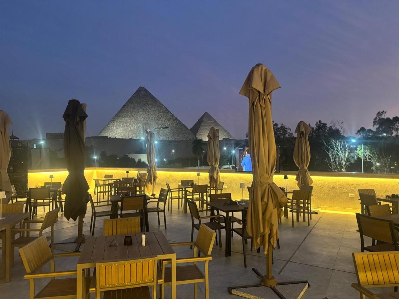 La Boutique Hotel - Vue Des Pyramides Kafret el-Gabal Exterior foto
