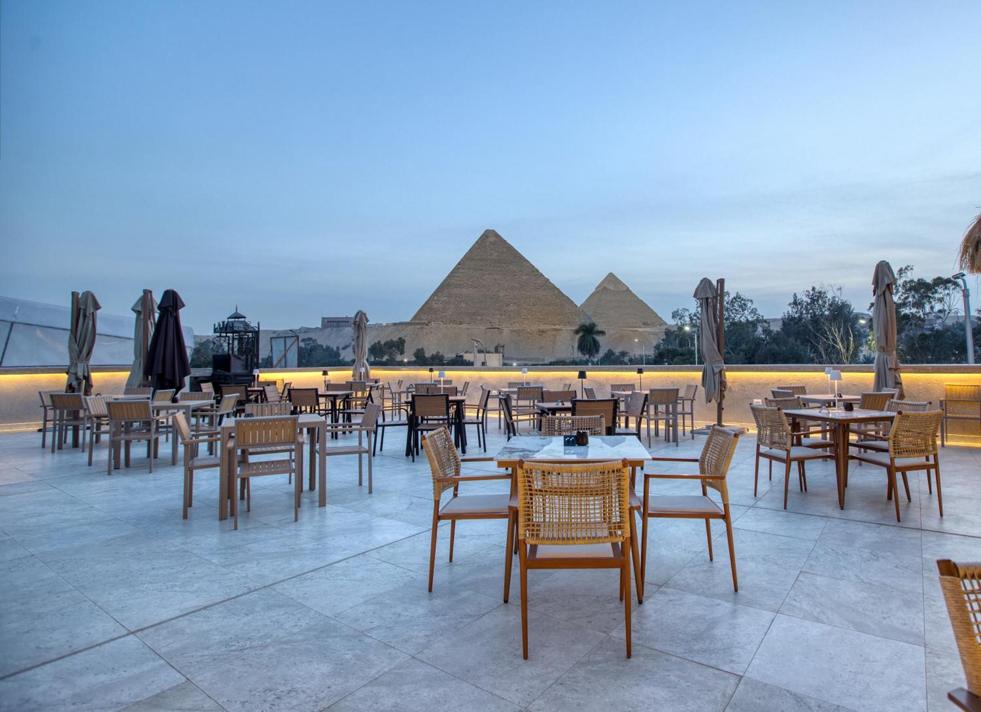 La Boutique Hotel - Vue Des Pyramides Kafret el-Gabal Exterior foto