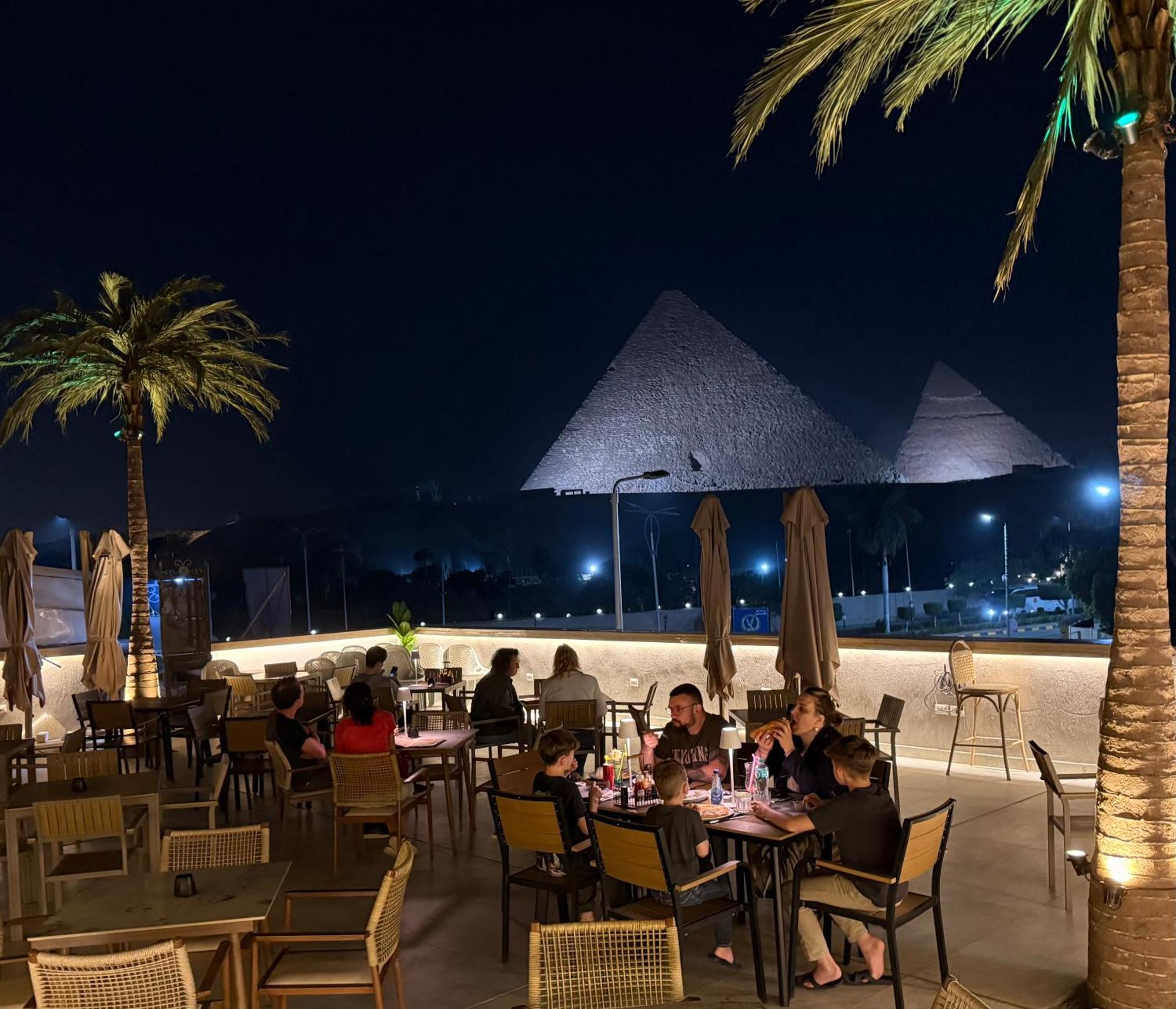 La Boutique Hotel - Vue Des Pyramides Kafret el-Gabal Exterior foto